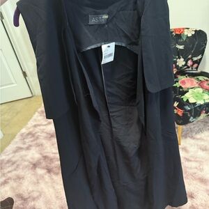 ASTR Elegant Black Women's Robe
